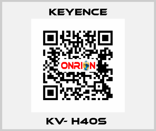 KV- H40S  Keyence