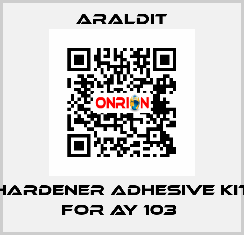 Hardener adhesive kit for AY 103  Araldit