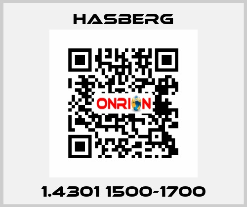 1.4301 1500-1700 Hasberg