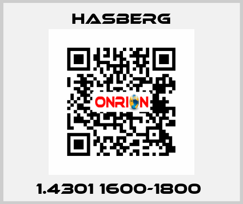 1.4301 1600-1800  Hasberg