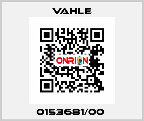 0153681/00  Vahle