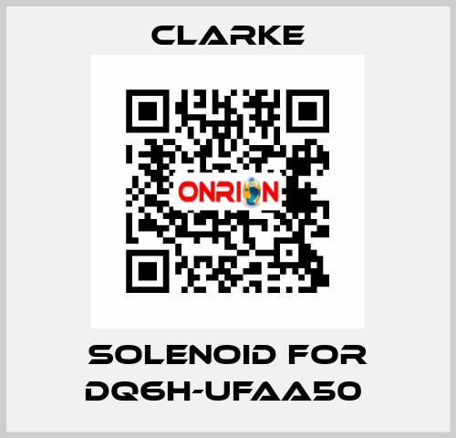 Solenoid for DQ6H-UFAA50  Clarke