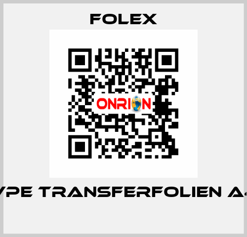 VPE Transferfolien A4   Folex