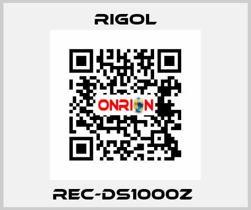 REC-DS1000Z  Rigol