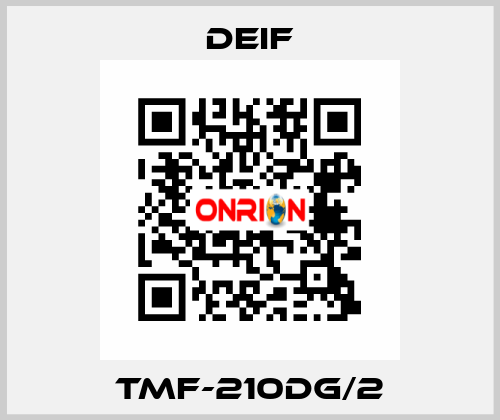 TMF-210DG/2 Deif