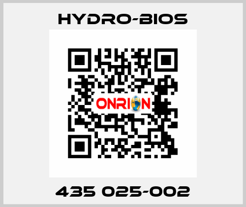 435 025-002 Hydro-Bios