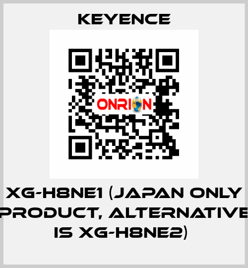 XG-H8NE1 (Japan only product, alternative is XG-H8NE2)  Keyence