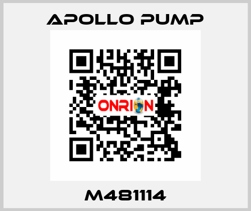 M481114 Apollo pump