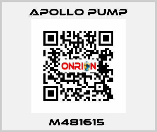 M481615  Apollo pump