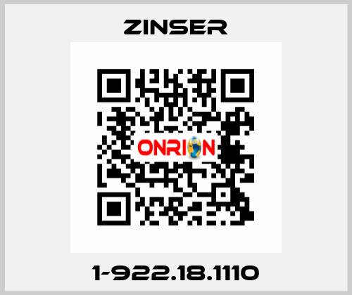 1-922.18.1110 Zinser