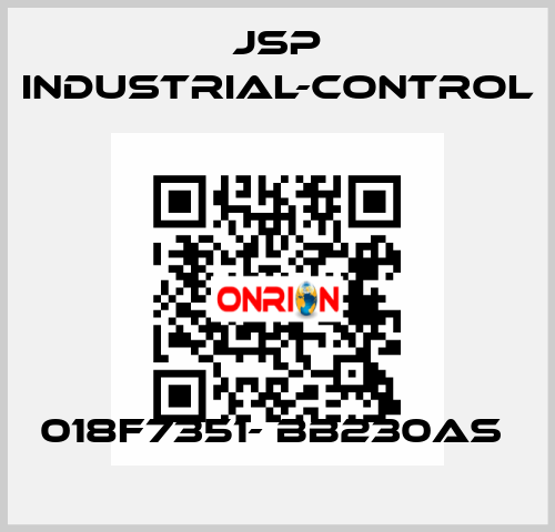 018F7351- BB230AS  JSP Industrial-Control