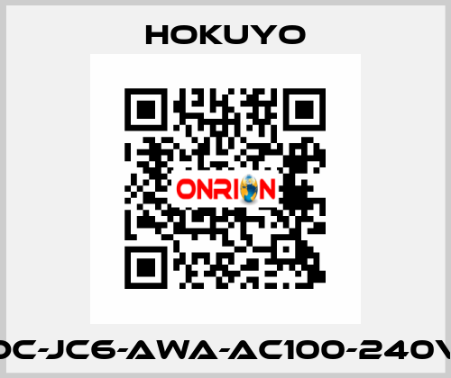 DC-JC6-AWA-AC100-240V Hokuyo