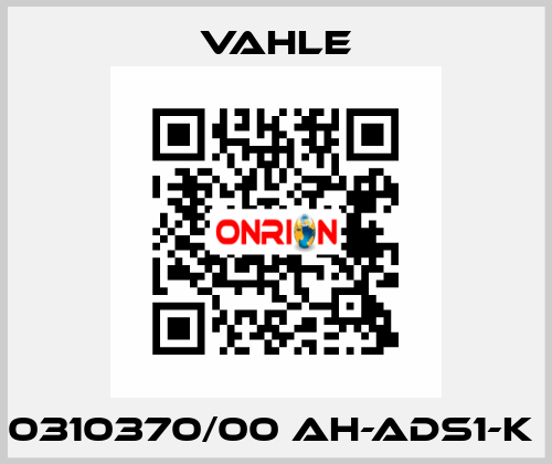 0310370/00 AH-ADS1-K  Vahle