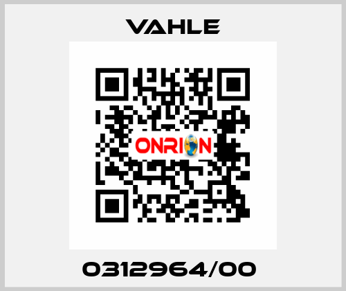 0312964/00  Vahle