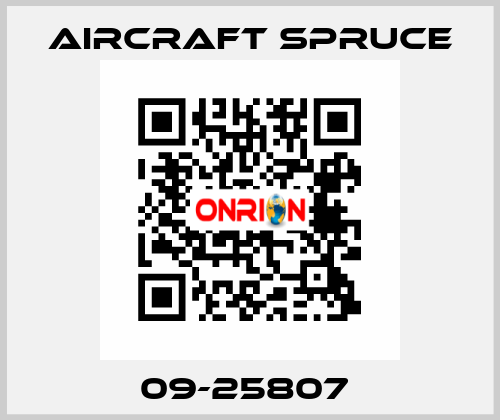 09-25807  Aircraft Spruce