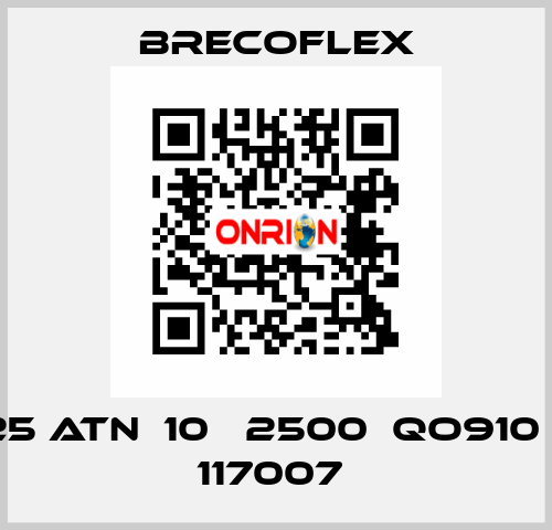 25 ATN  10   2500  QO910     117007  Brecoflex