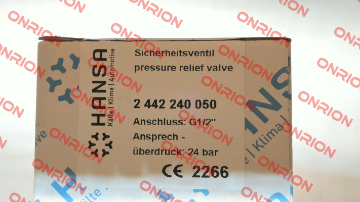 2442240050 / 246.2418 Hansa