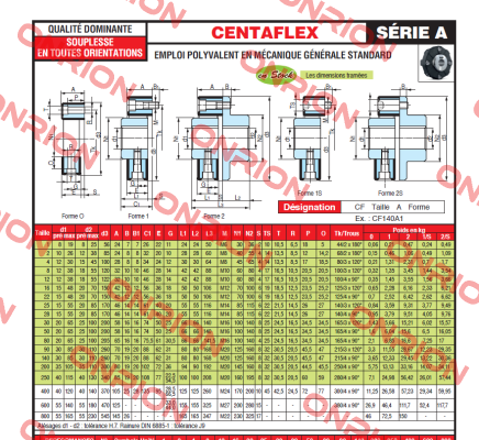 CF-250A-0S 60 SH Centa