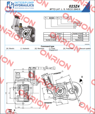 P023Z4EA400201 Interpump