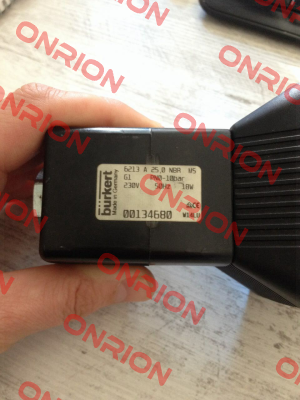 6213 A25,0 NBR M5, PN:00134680 - obsolete, replaced by  00246318  Burkert