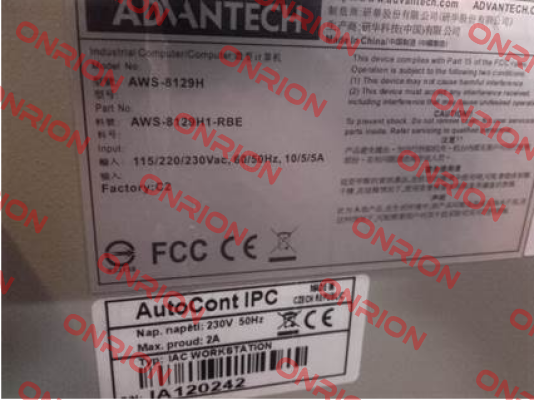 AWS-8129H1-RBE  obsolte no replacement  Advantech