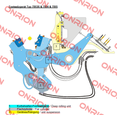 1035816/W005801 (Type-D Pin Arm)      Hegenscheidt MFD