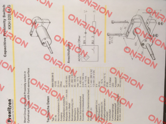 KKH 020.04 G Proxitron