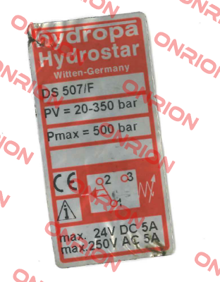 DS-507/F-350 Hydropa Hydrostar