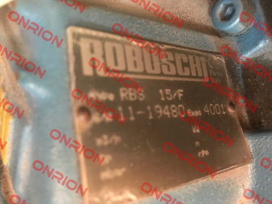 Blower RBS 15-F  Robuschi