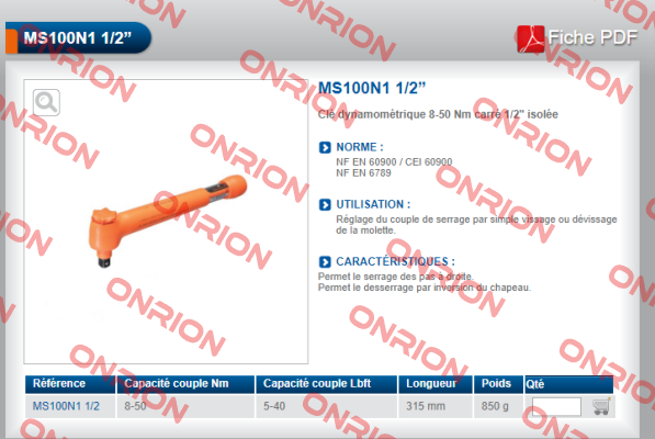 MS100N1 1/2  Sibille Fameca