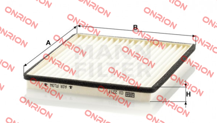 CU 2217-2  Mann Filter (Mann-Hummel)