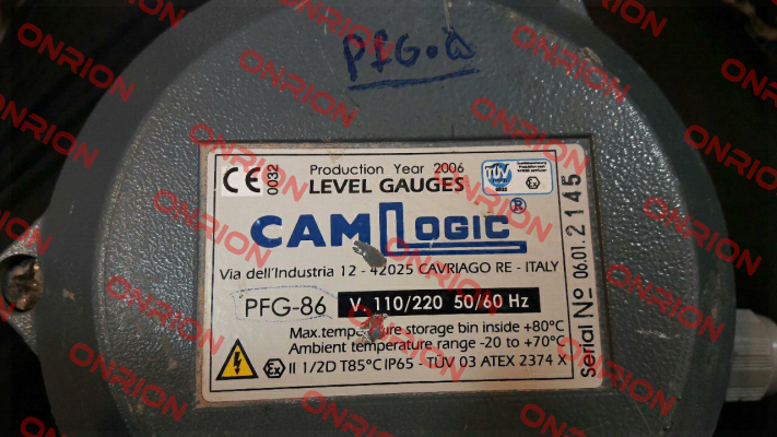 PFG-86 V.110/220 50/60Hz Camlogic