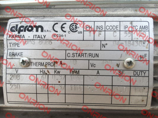 13-EB34004 OEM ORANGE1 (Elprom)