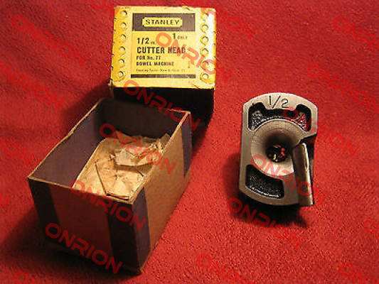 11/32 In. Cutter Head For No. 77 Dowel Machine  Stanley