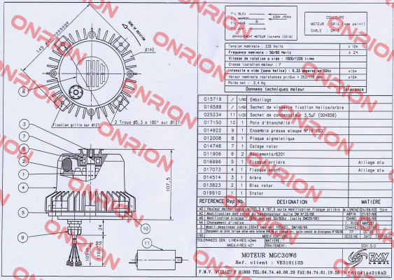  MG030W06  FMV-Lamel (now Ziehl Abegg)