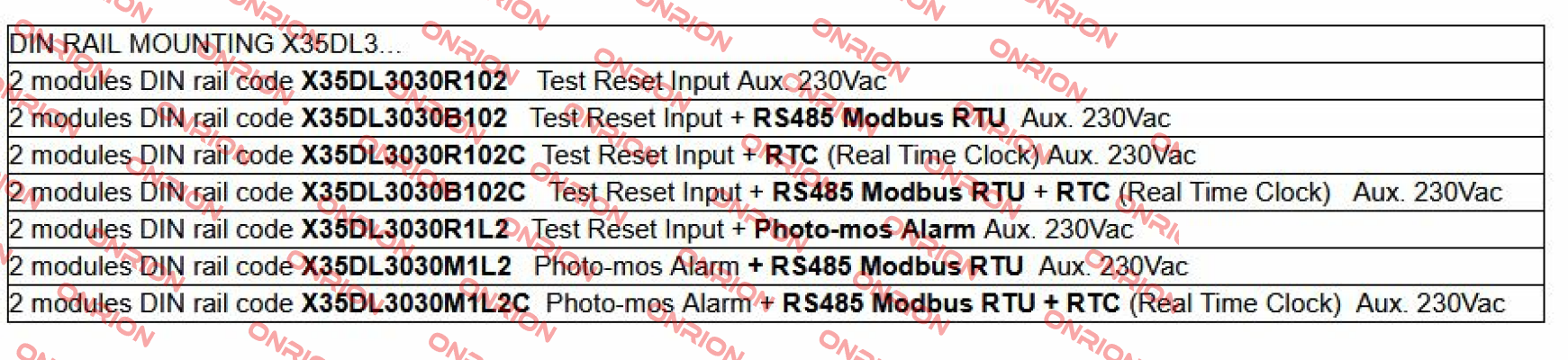 X35DL3030R1L2  FRER