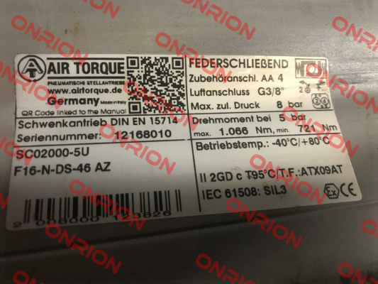 ES4G02000U  Air Torque