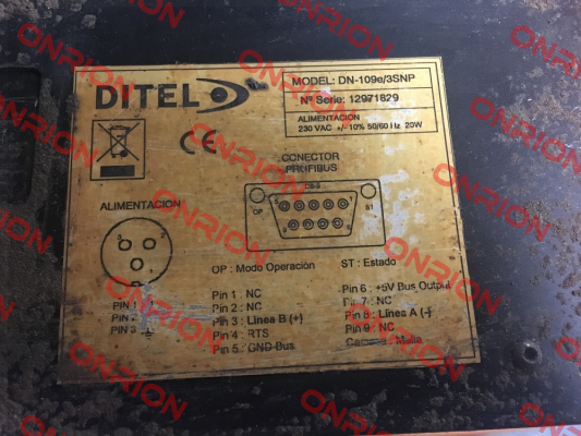 DN109e/3SNP Ditel