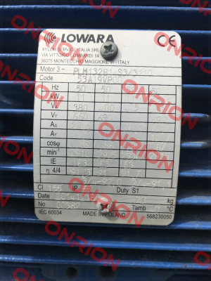 PLM132B14S3/3110 E3     Lowara