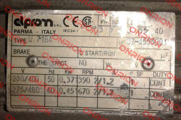 U71B4 OEM ORANGE1 (Elprom)