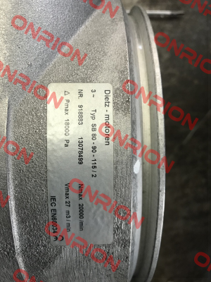 918883 OEM item, not available Dietz-Motoren