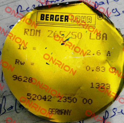 RDM 265/50 L8A obsolete no replacement Berger Lahr (Schneider Electric)