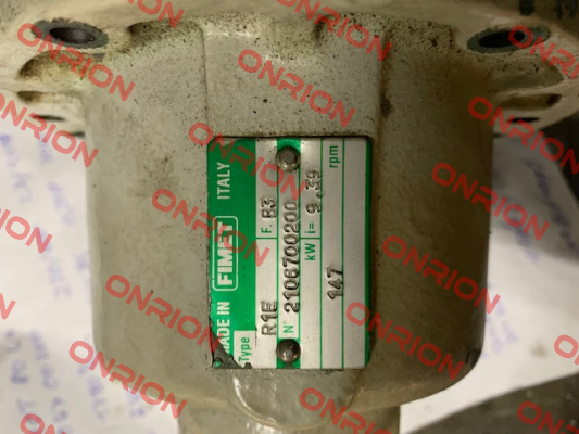 output shaft for M2AOT80C4 (Nr. 2106700200) Fimet