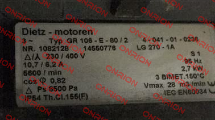 OR 108-E-80/2 Dietz-Motoren