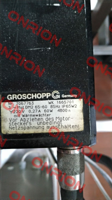 WK 1665701 oem Groschopp