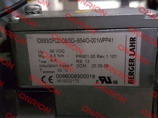 IDS93/2PD2-DS/3D--B54/O-001WPP41 Berger Lahr (Schneider Electric)