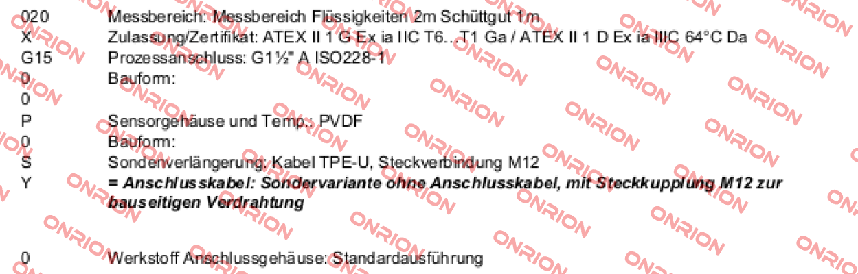 USG2020XG1500P0SY0 (111000083) Acs Control-System