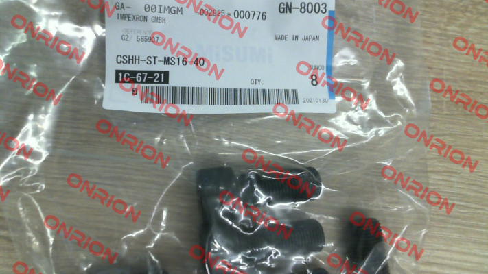 CSHH-ST-MS16-40 Misumi