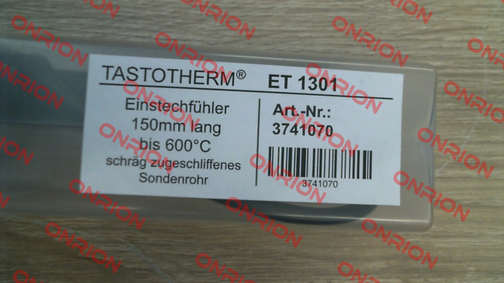 3 741 070 / ET 1301 Tastotherm