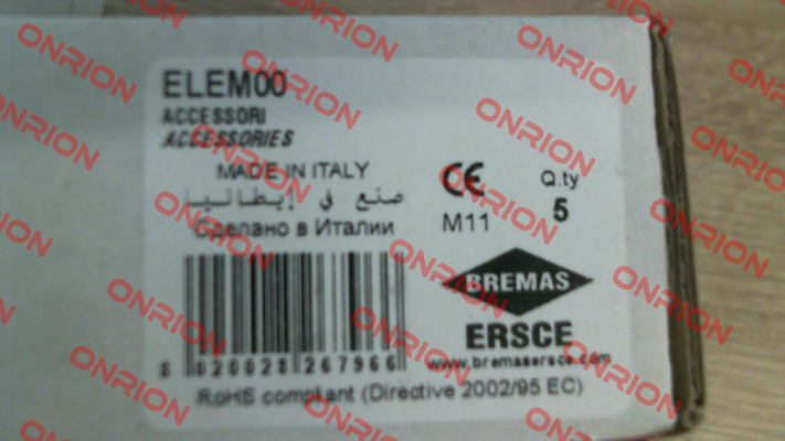 ER899000 (ELEM00) Ersce